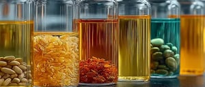 food in jars